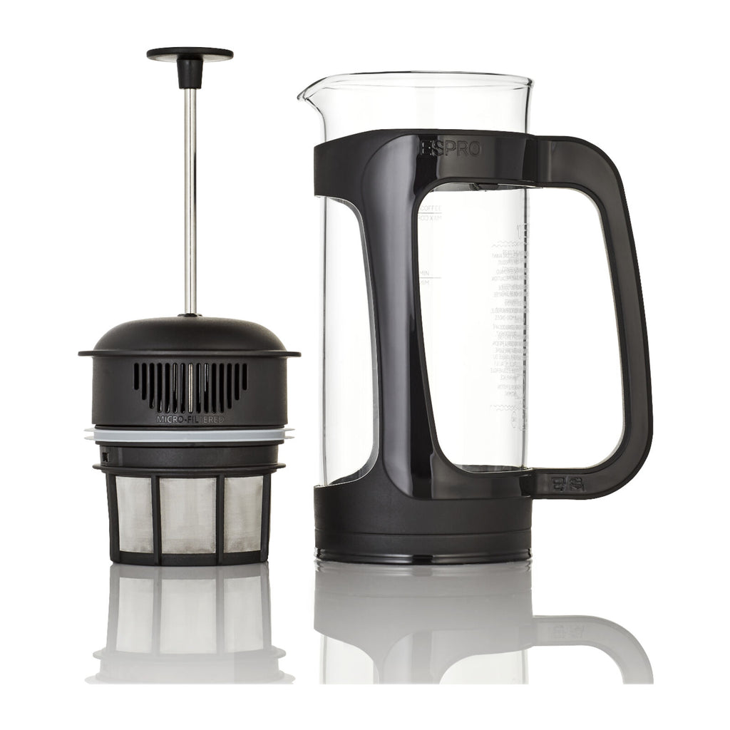 Espro P3 1418C-BK presskanne i glass