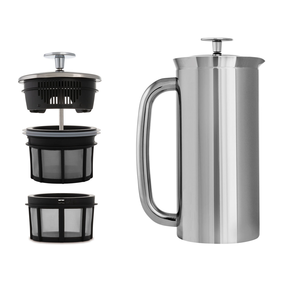 Espro P7 1018C2 French press coffee maker Polished Steel