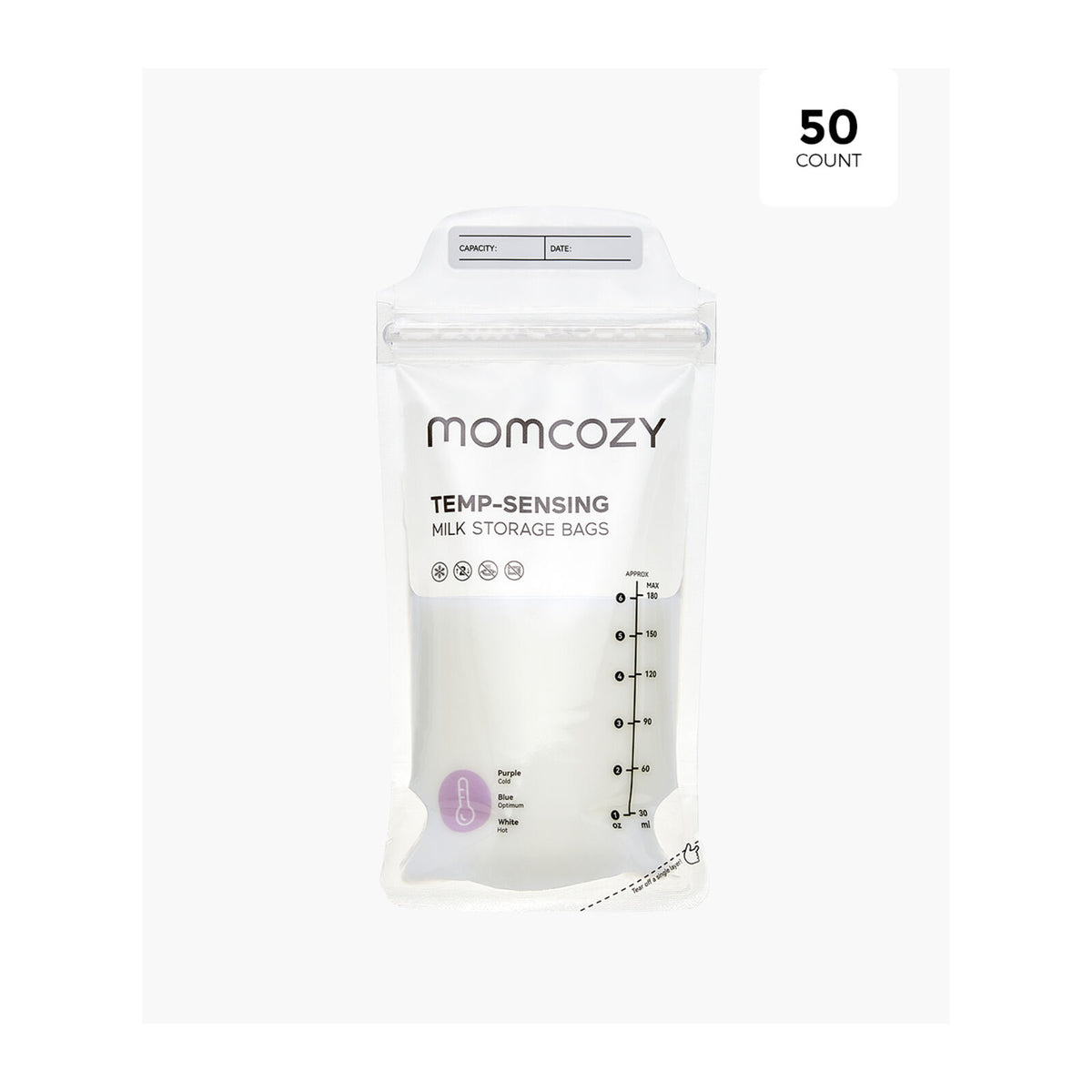 Momcozy 120 stk engangsposer for morsmelk