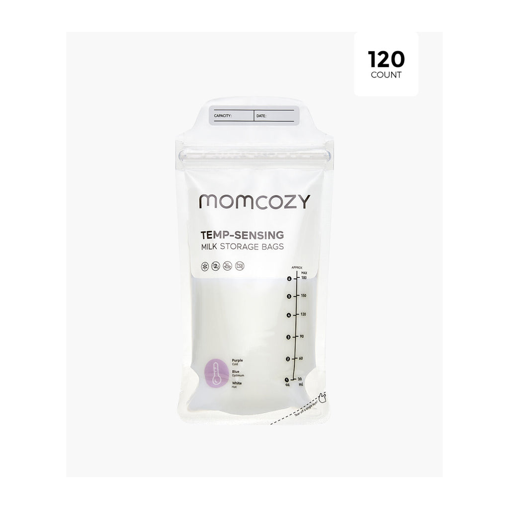 Momcozy 120 st engångspåsar för bröstmjölk