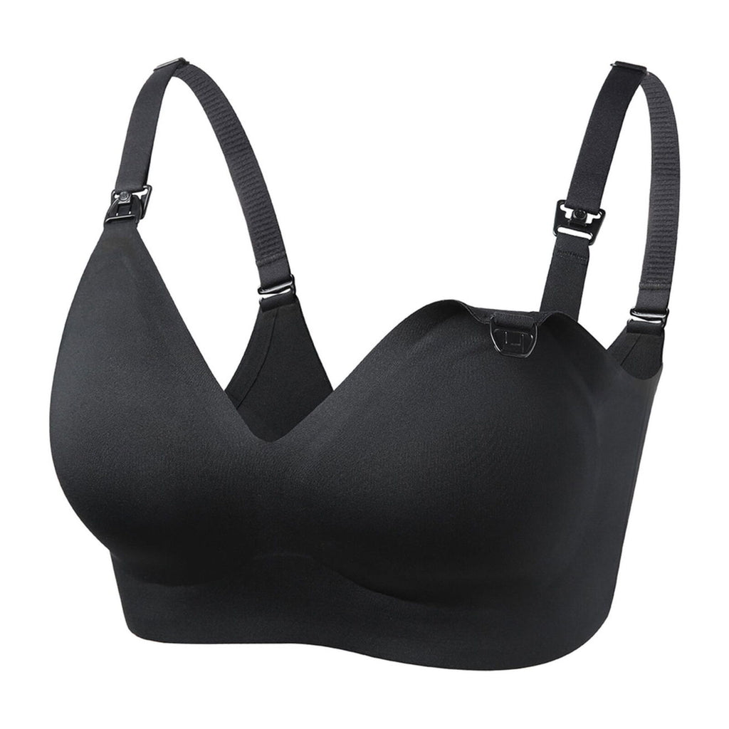 Momcozy YN21 XL Hands-Free Pumping Bra Musta
