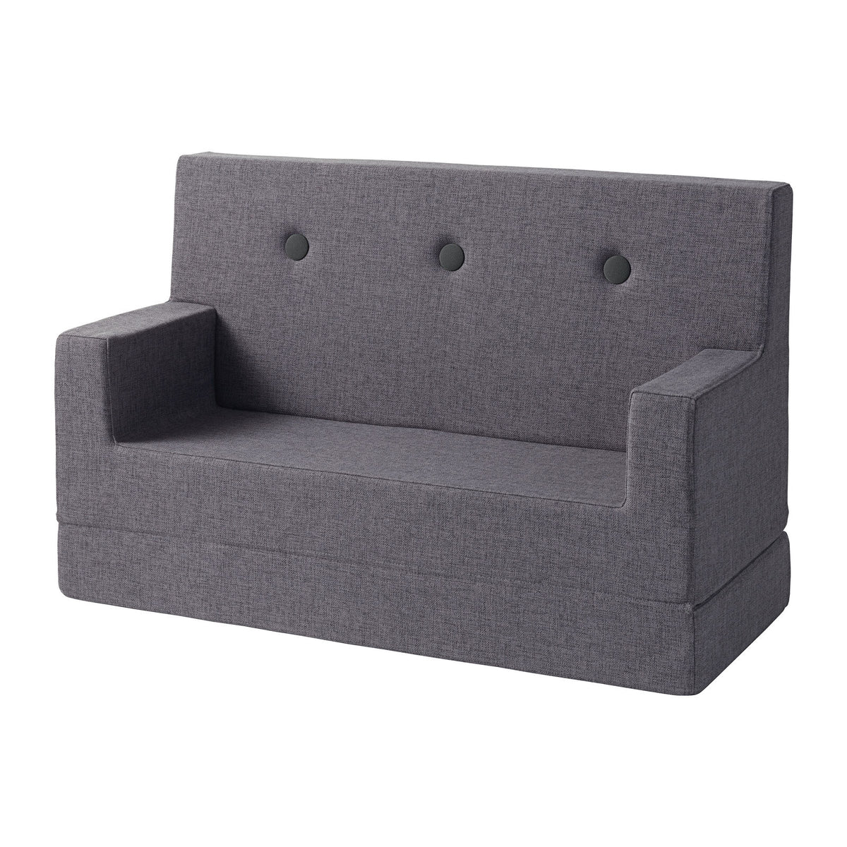 By KlipKlap KK Kids Sofa Blågrå med Grå