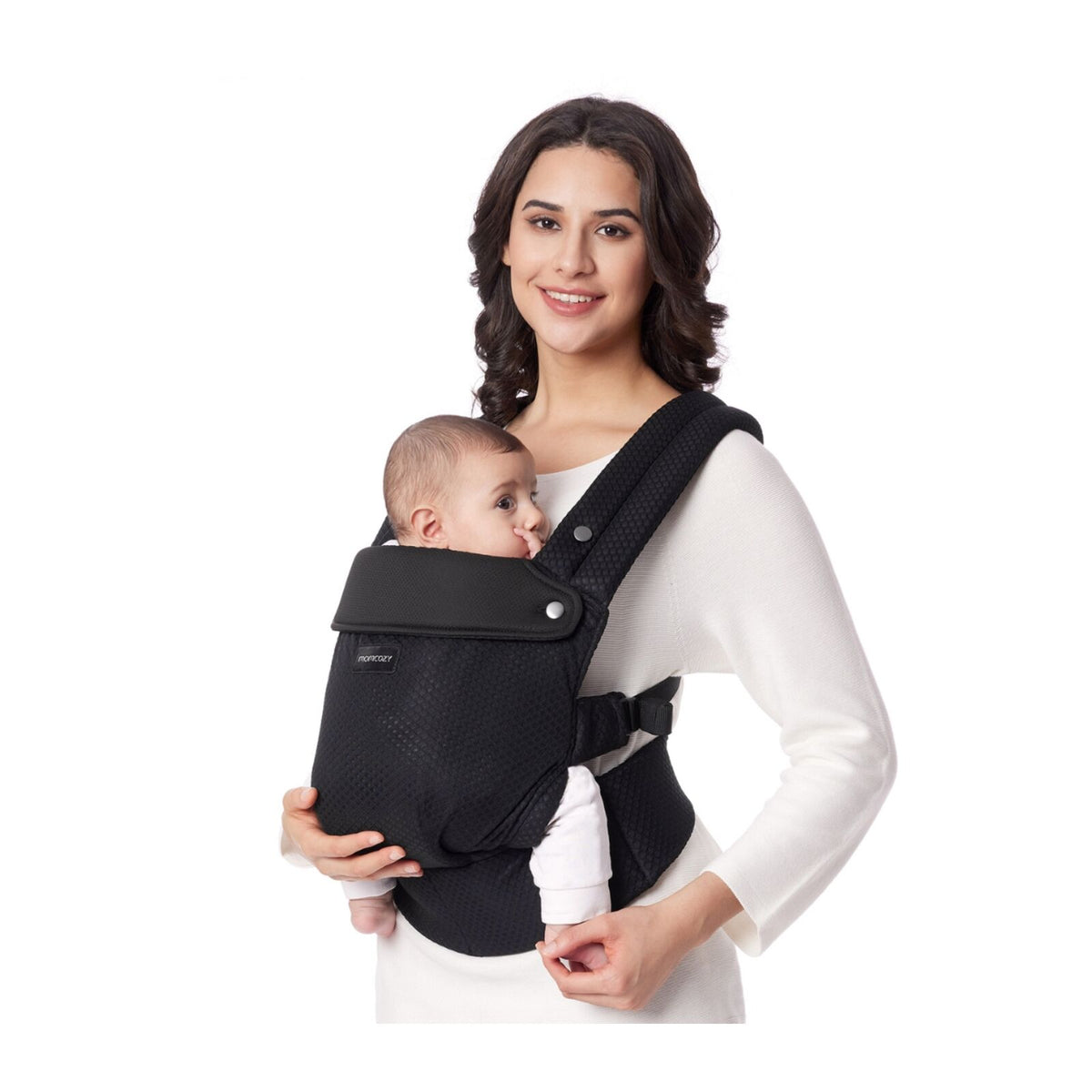 Momcozy Nyfödd till Småbarn Air Mesh Mjuk Bärsele Svart