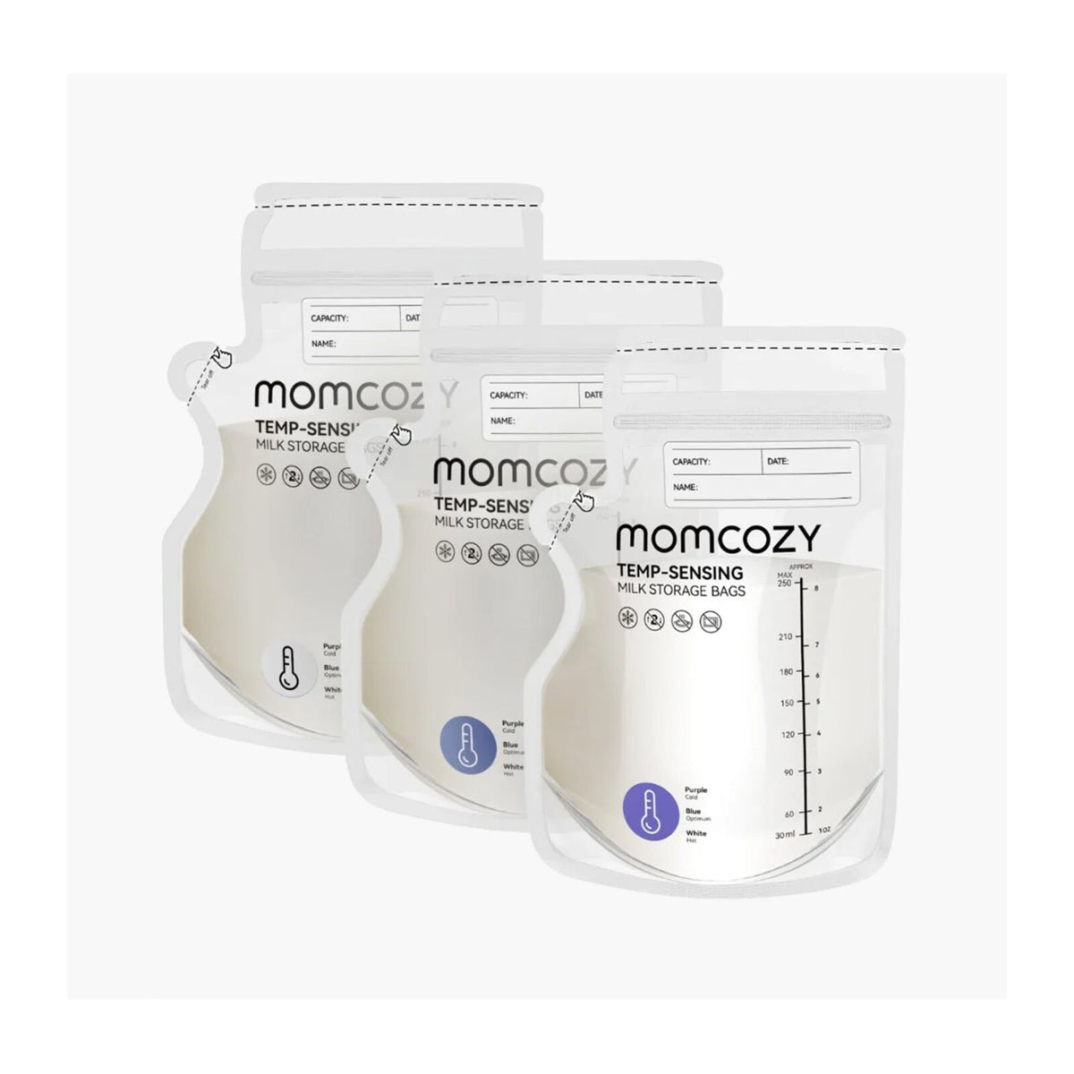 Momcozy Spout 120 stk engangsposer for morsmelk