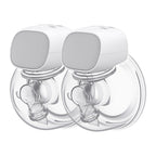 Momcozy S9 Pro Dubbelpaket Bärbar Bröstpump Grå
