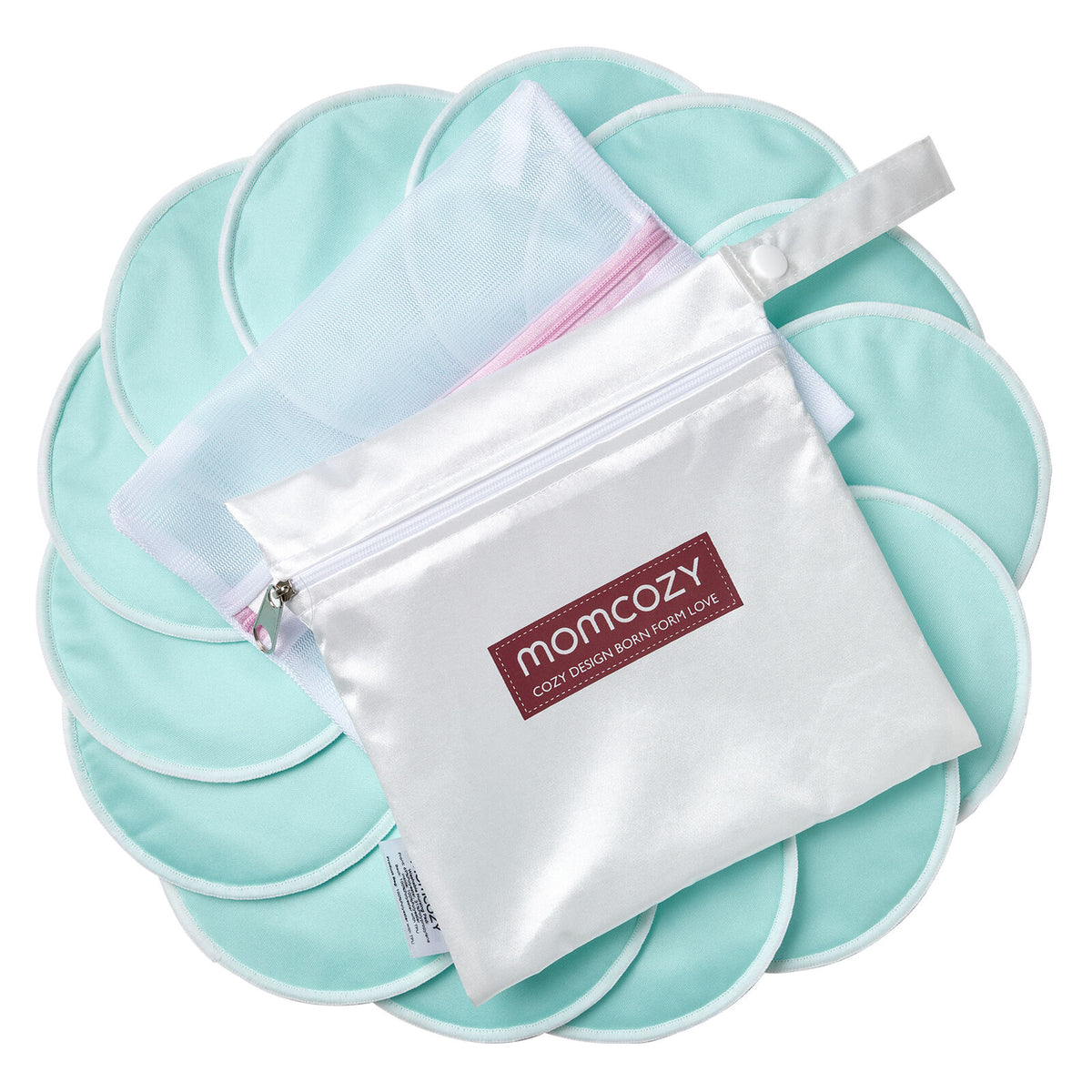 Momcozy Uudelleenkäytettävät 14 kpl ohuet liivinsuojat