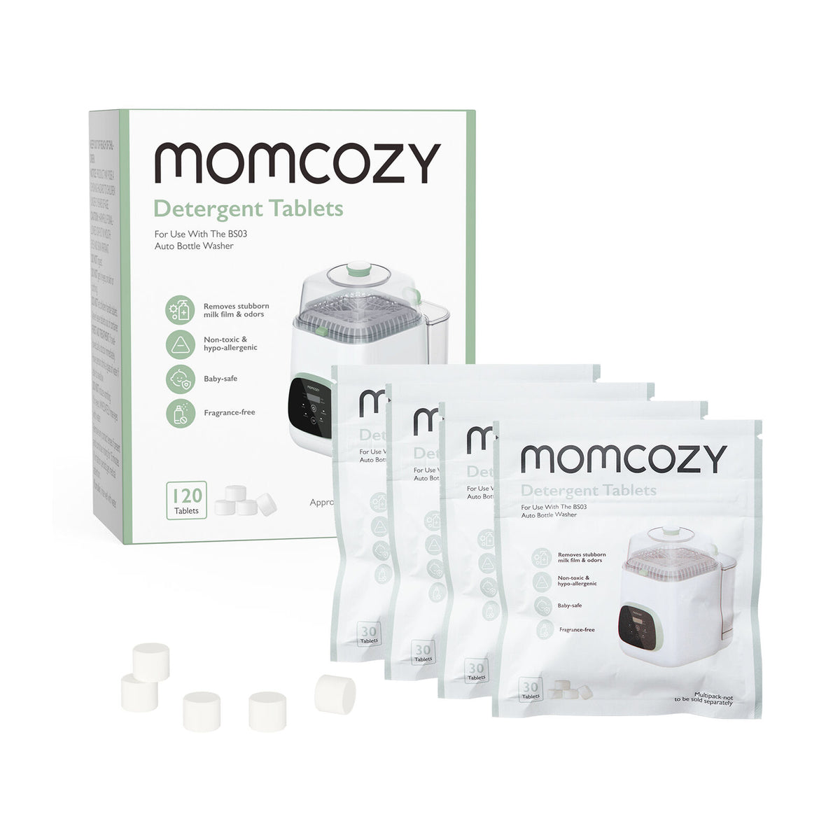 Momcozy Pesupalikka KleanPal Pro Baby -laitteelle