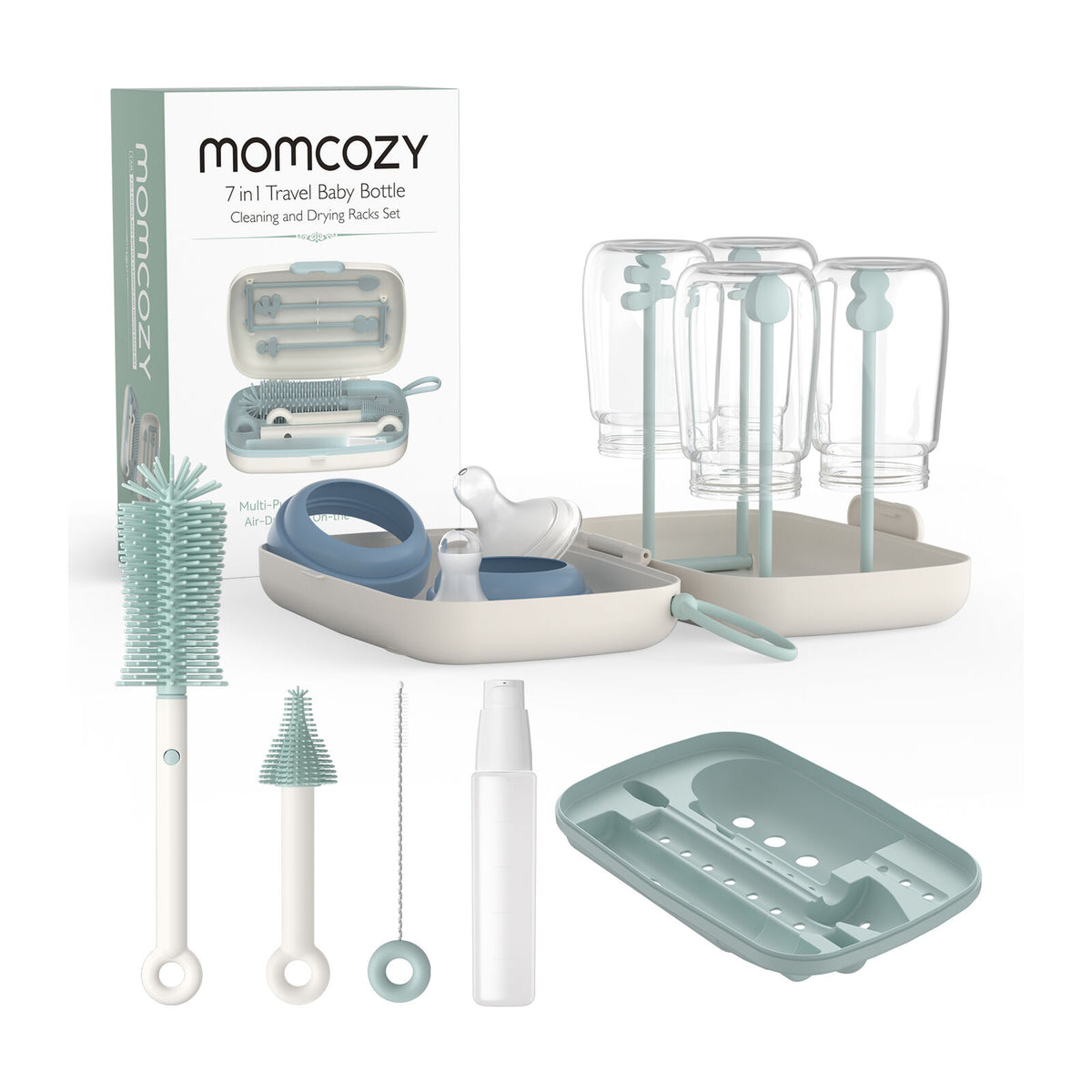 Momcozy 7-in-1 Vauvasetti Vihreä