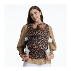 Momcozy PureHug Cotton Soft Structured Carrier Leopard