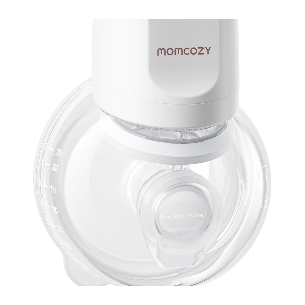 Momcozy S12 Pro+ Enkelpakke Bærbar Brystpumpe Hvid