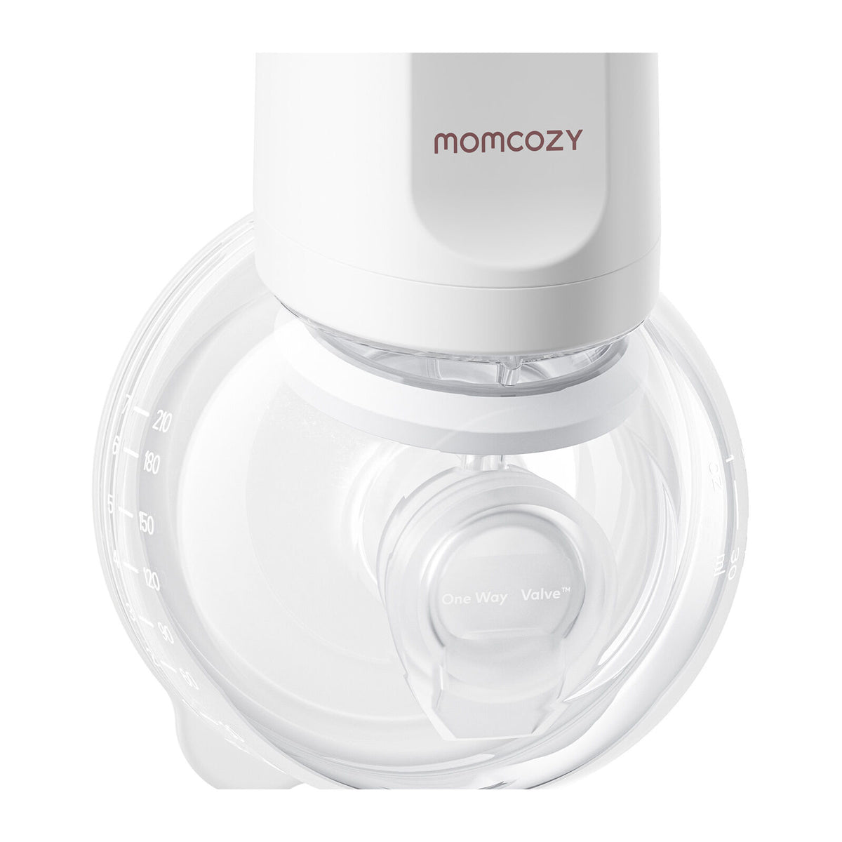 Momcozy S12 Pro+ Yhden rinnan kannettava rintapumppu valkoinen