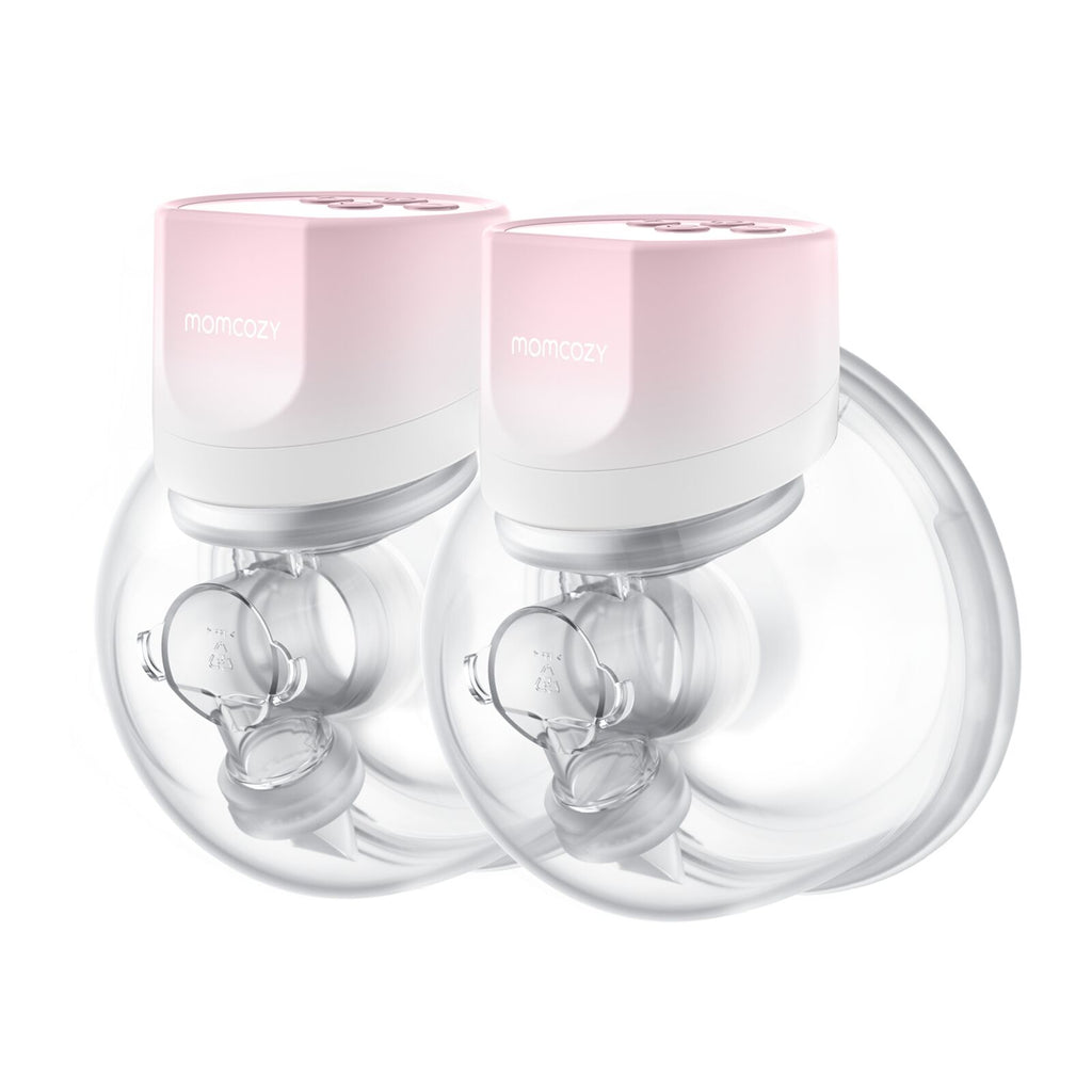 Momcozy S12 Pro+ Dubbele Set Draagbare Borstkolf Roze