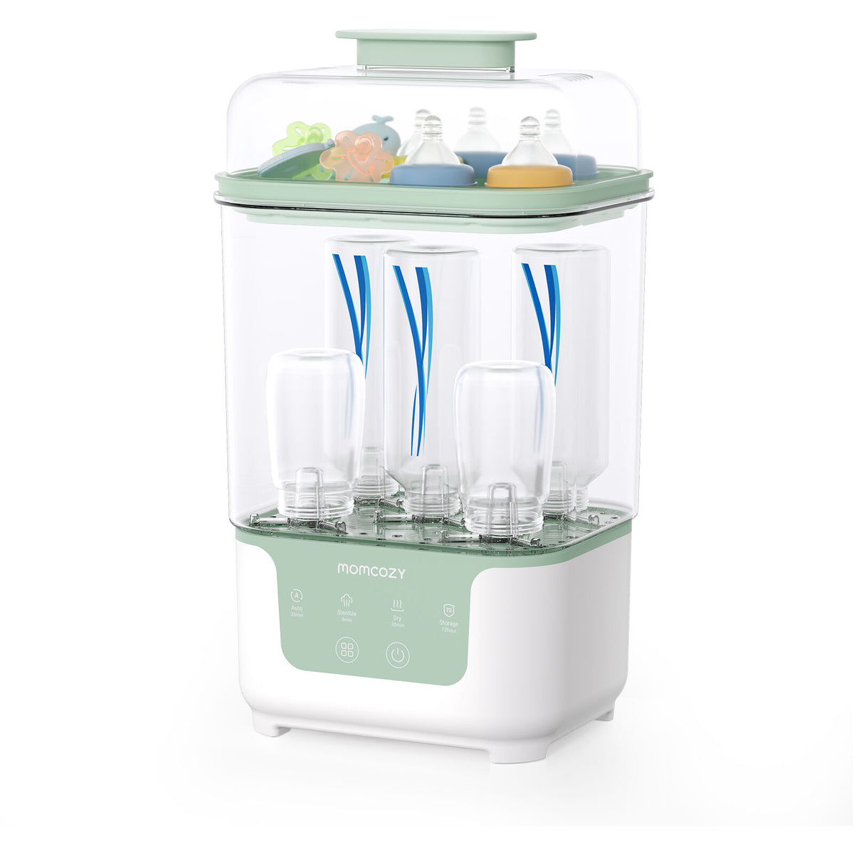 Momcozy BS04 4-in-1 Pullonkuivaaja Pullopesuri