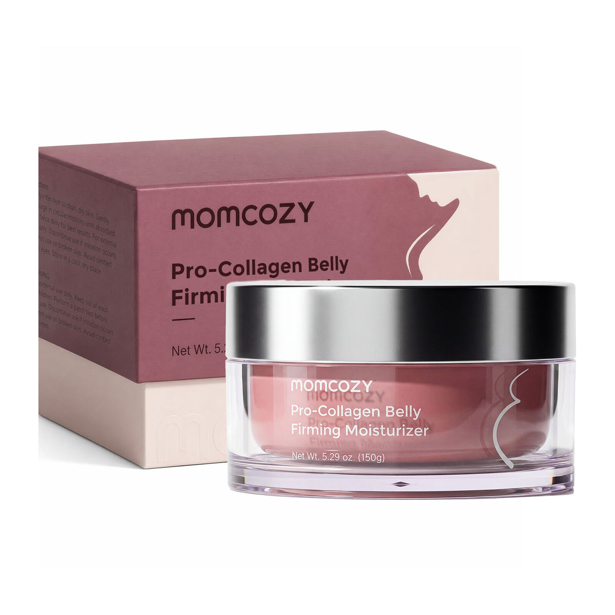 Momcozy Pro-Collagen Vatsan kosteuttaja 150g. Recovery Essentials