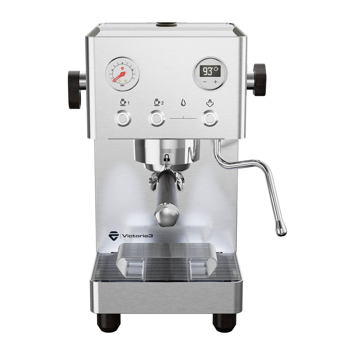 Lelit Victoria3 PL91T3-2Q82 Espresso machine Brushed steel