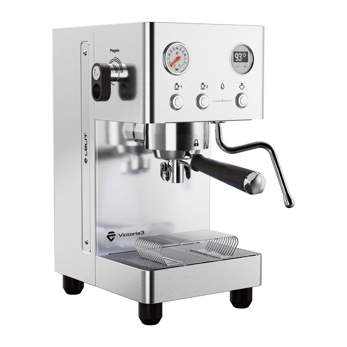 Lelit Victoria3 PL91T3-2Q82 Espresso machine Brushed steel