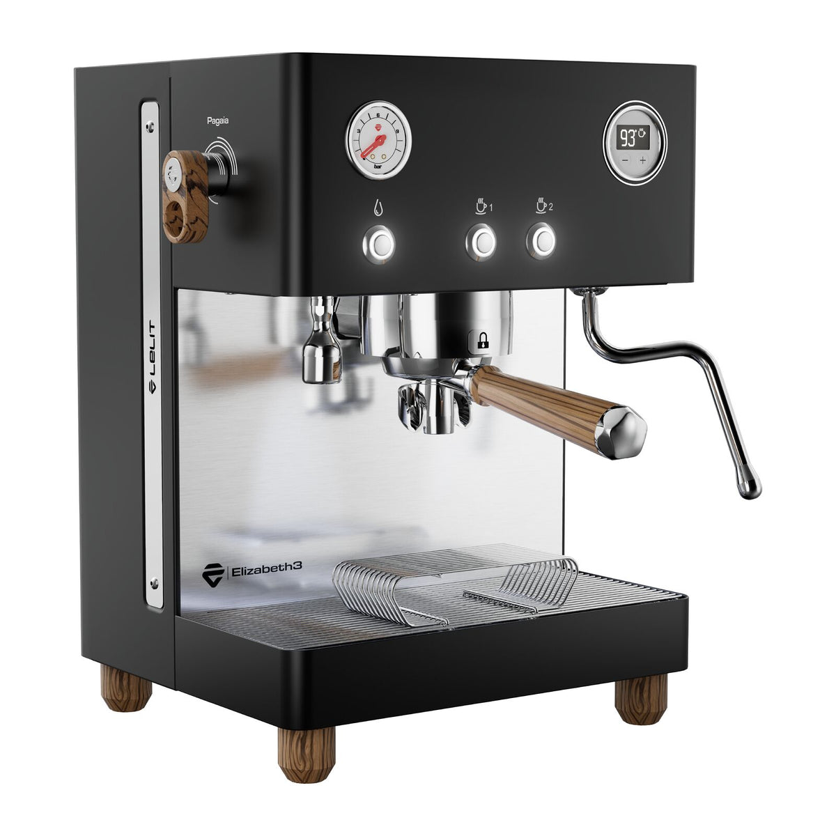 Lelit Elizabeth3 PL92T3-2Q20 Espressokone Musta