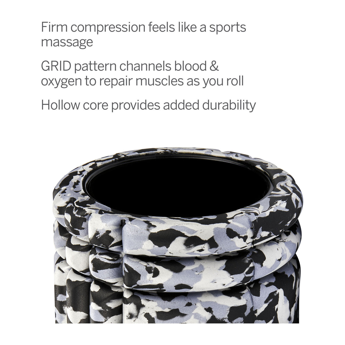 Trigger Point Therapy GRID 1.0 Foamroller Grey Camo