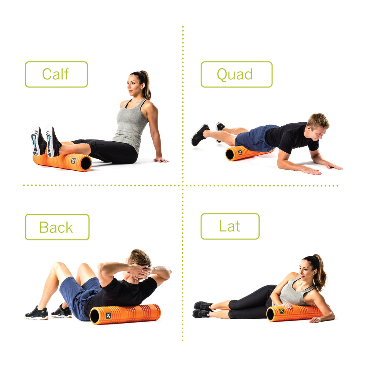 Trigger Point Therapy GRID 2.0 Foamroller Orange