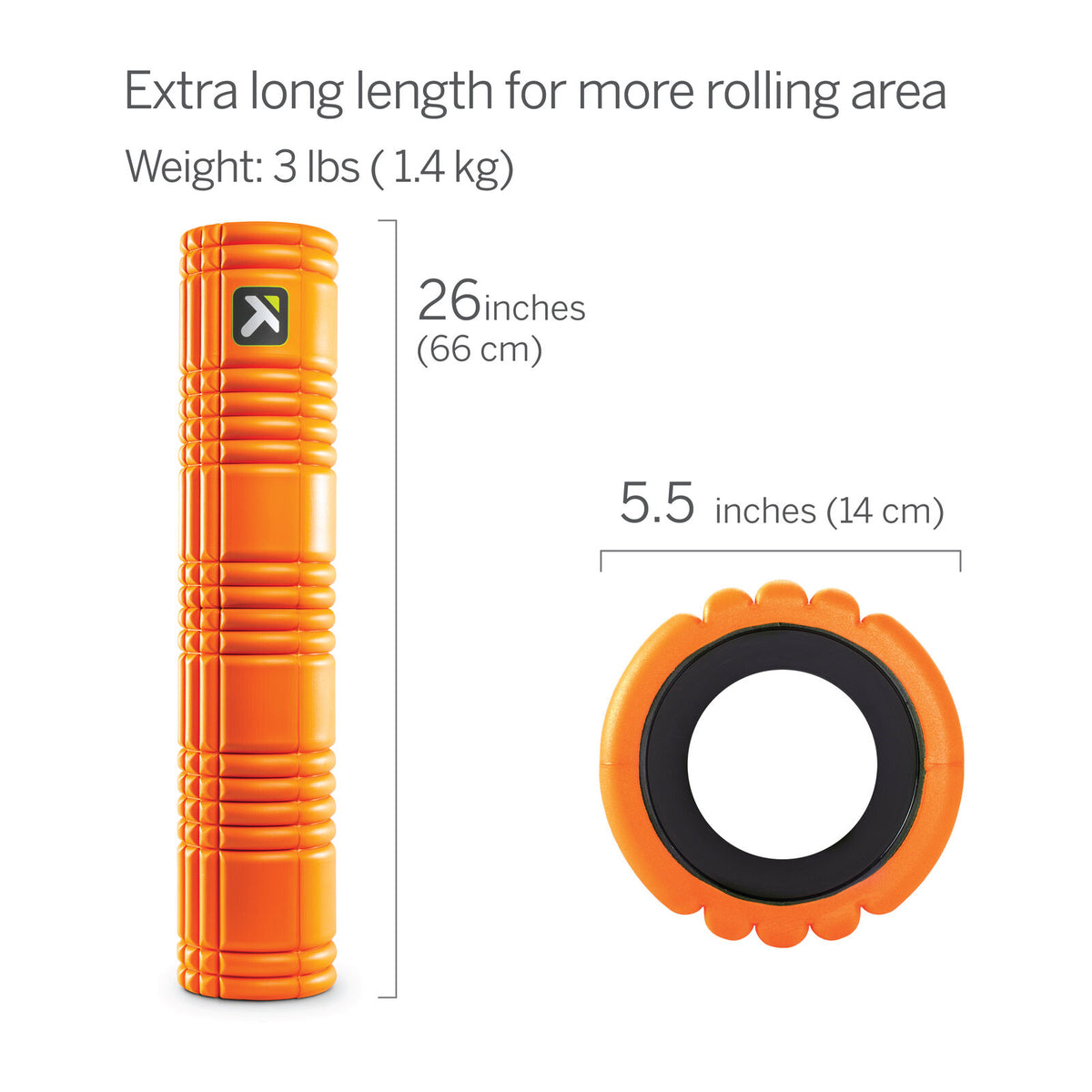 Trigger Point Therapy GRID 2.0 Foamroller Orange