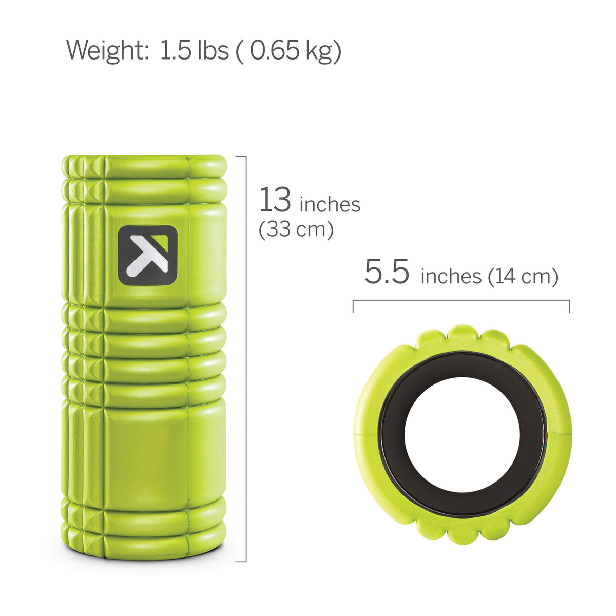 Trigger Point Therapy GRID 1.0 Foamroller Lime