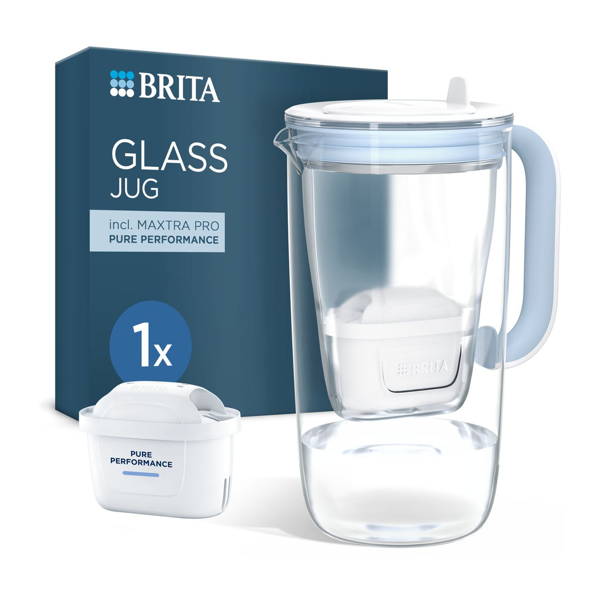 Brita Glas (FI/SE/NO) Kanna Blå