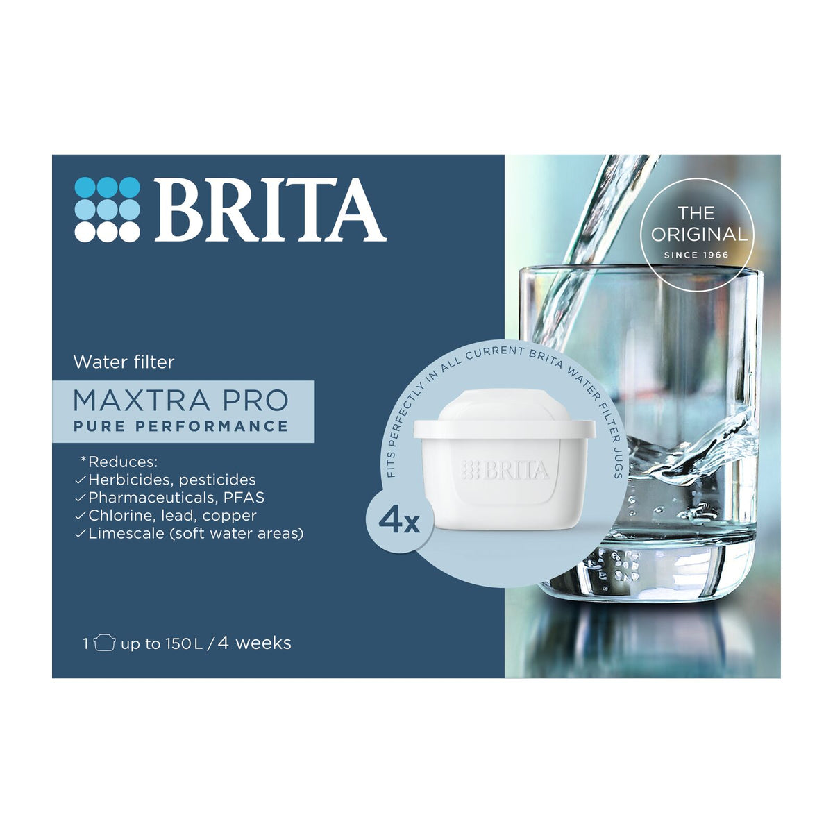 Brita Pack 4 Allt-i-ett Vattenfilter