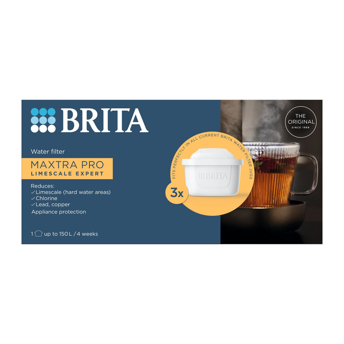 Brita 3 kpl Kalkinpoistoasiantuntija -vesisuodatinpakkaus