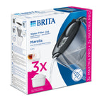 Brita Marella ME4W inkl. 3 MXPro Kande Vandfilter Grafit