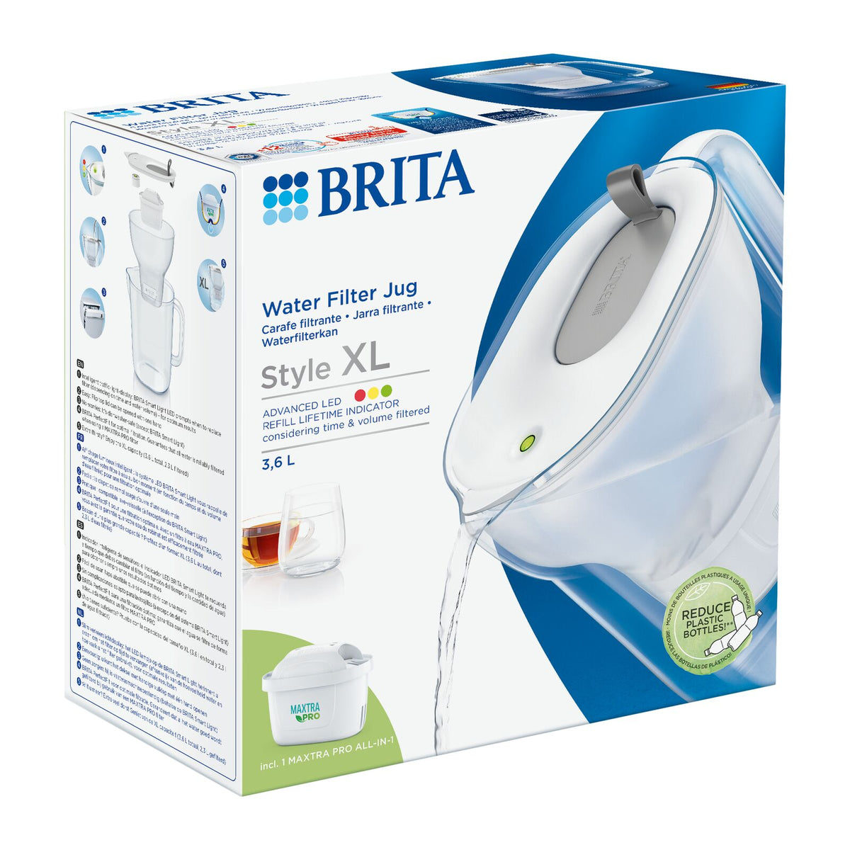 Brita Style XL Kanna Grå