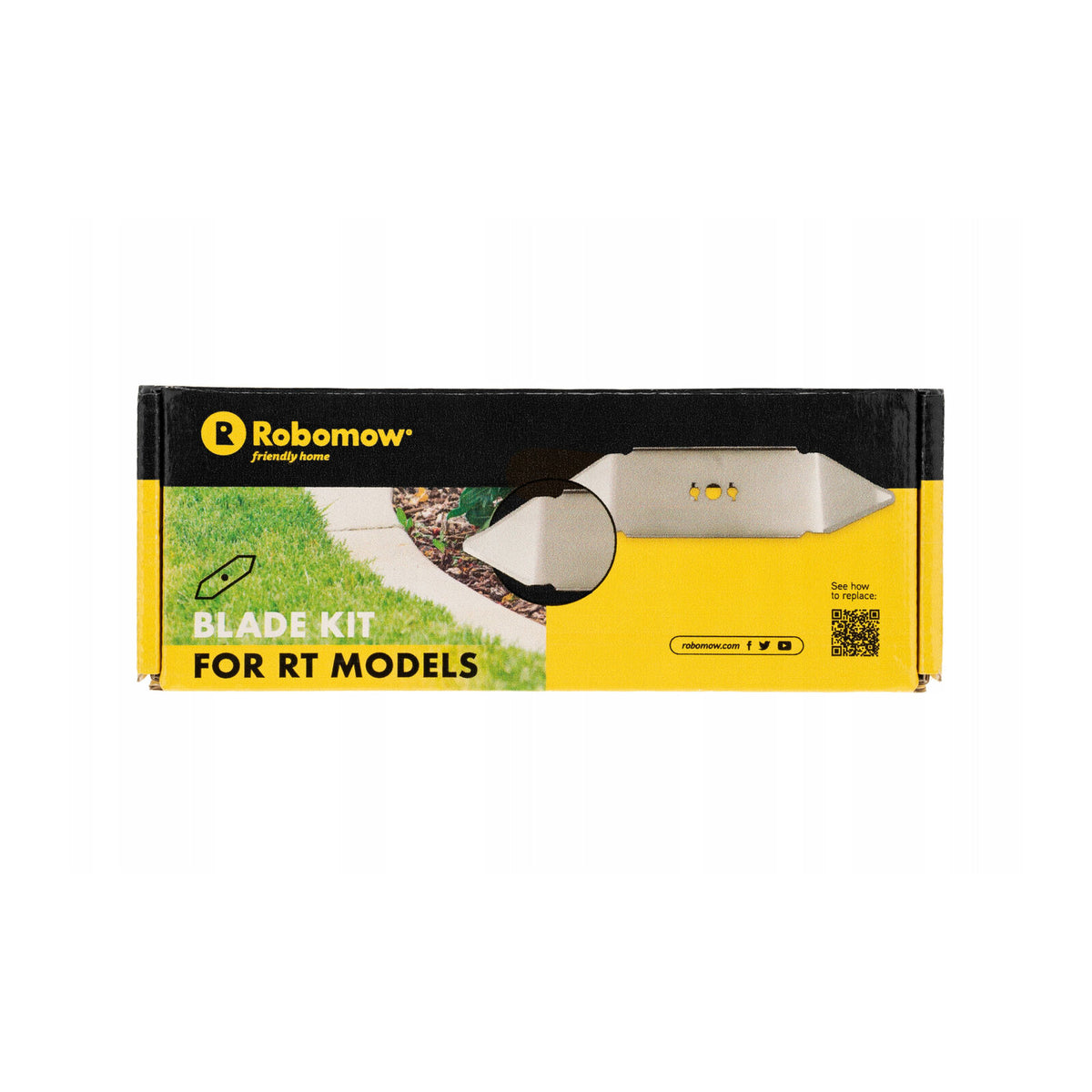 Robomow Kniv - 1 stk. Sett R-modeller Sølv