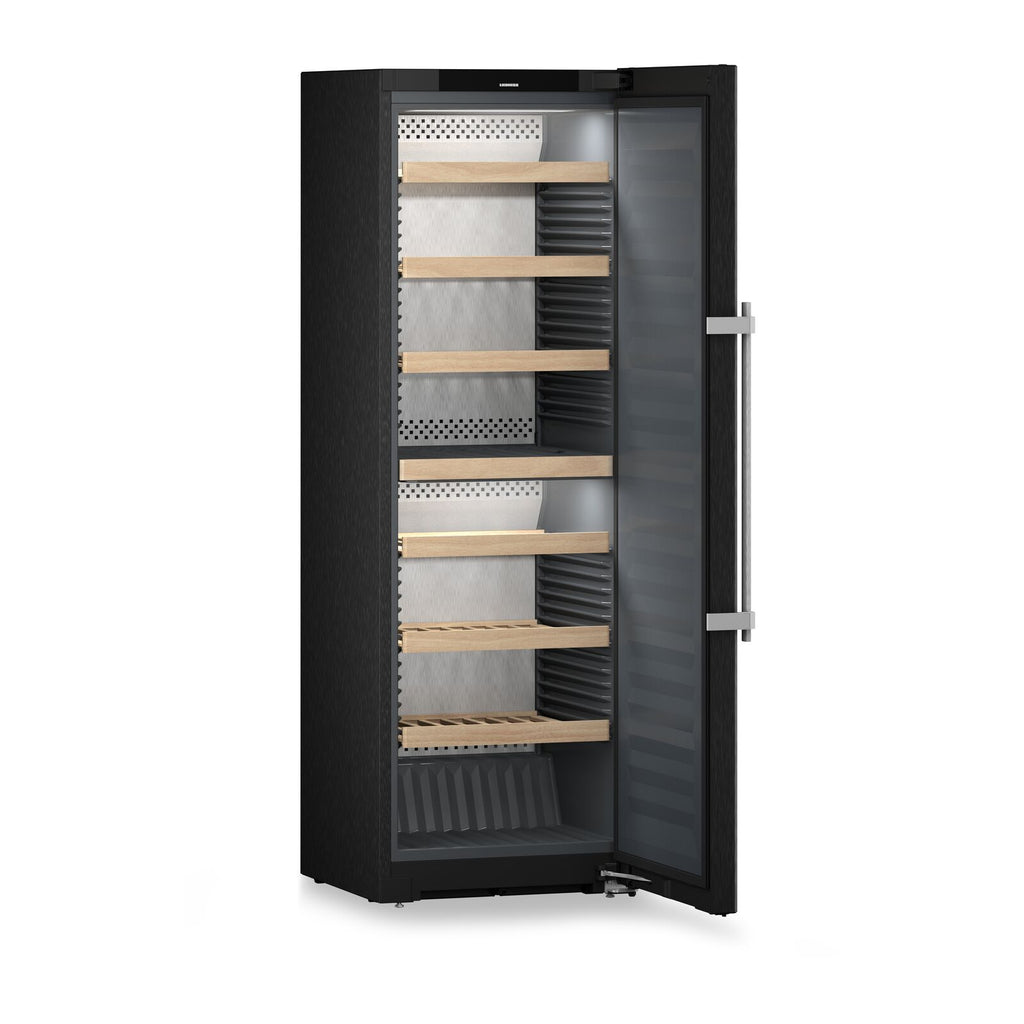 Liebherr Vinidor WSbsi 5252-20 001 Freestanding wine Black steel