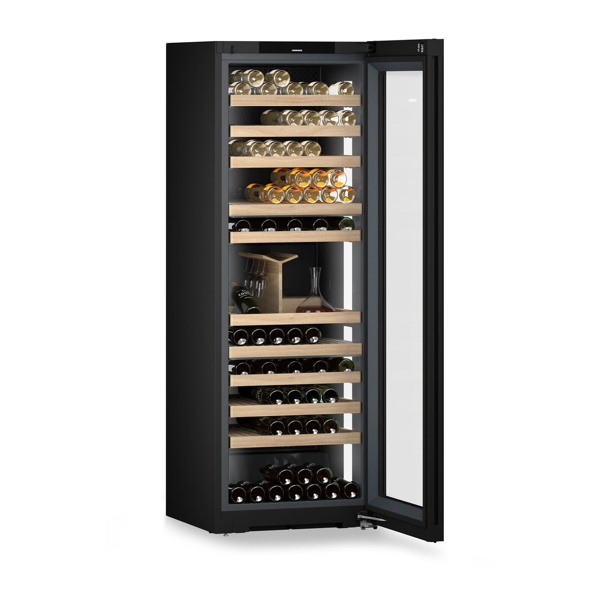 Liebherr Vinidor WPgbi 7483-20 001 Fristående vin Svart