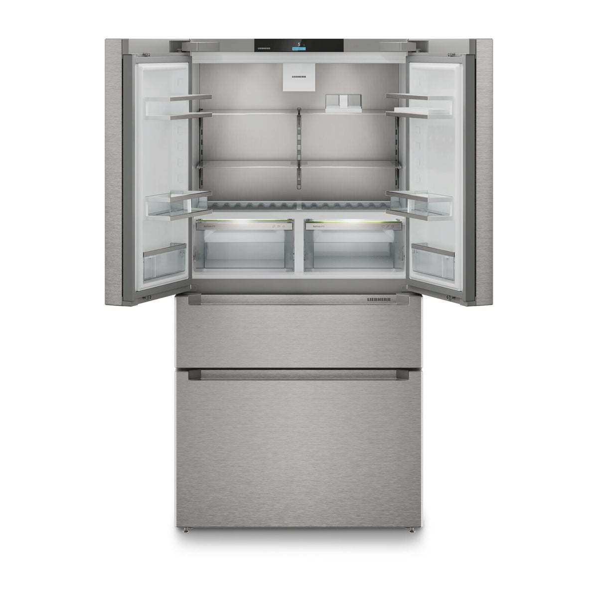 Liebherr Plus MBsddi 9524-20 001 Jääkaappi-pakastin Ruostumaton teräs