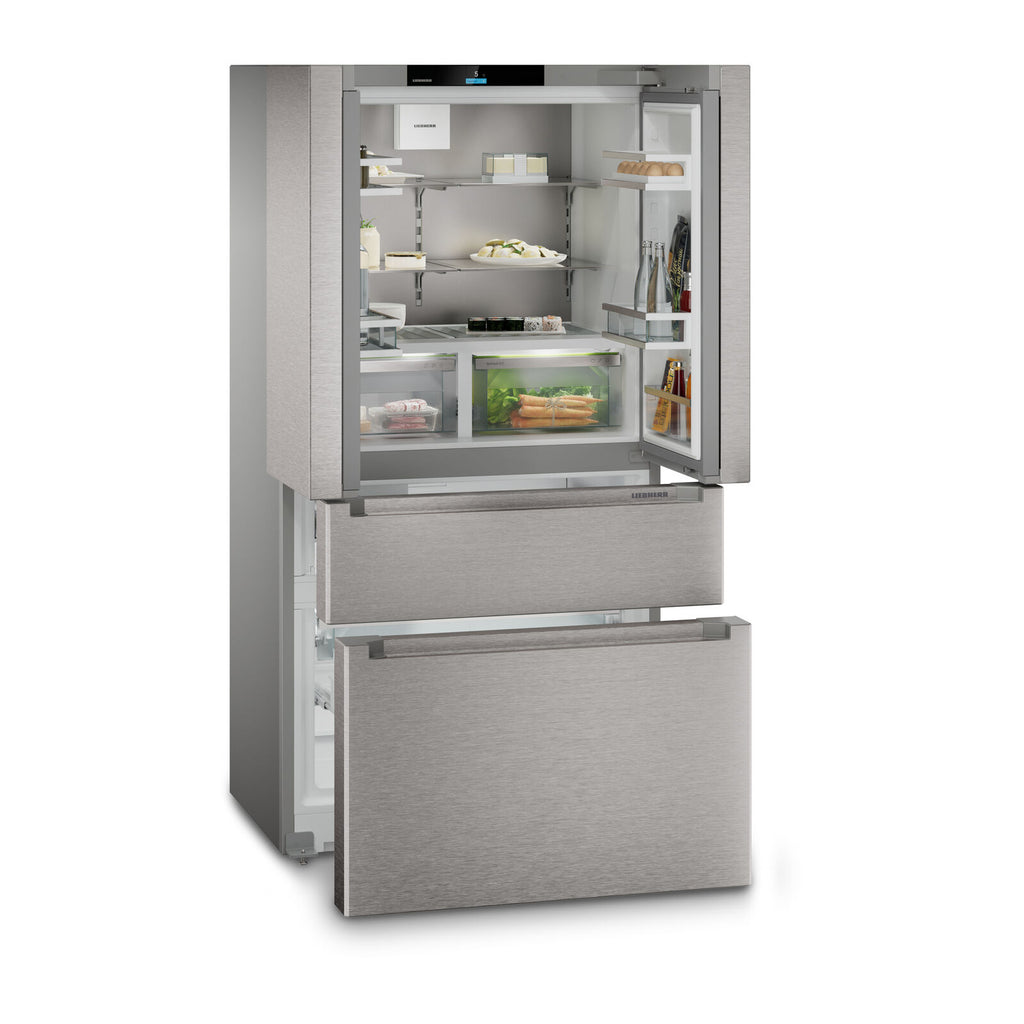 Liebherr Plus MBsddi 9524-20 001 Kjøleskap-fryser Rustfritt stål