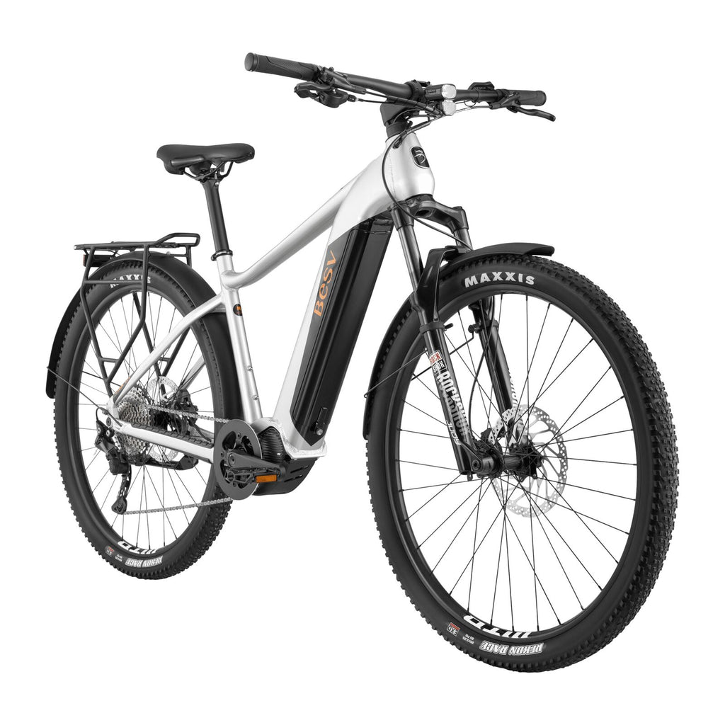 BESV TRX Urban/SUV 1.1 MY22 Step Over 425 Small E-cykel Sølv Gloss