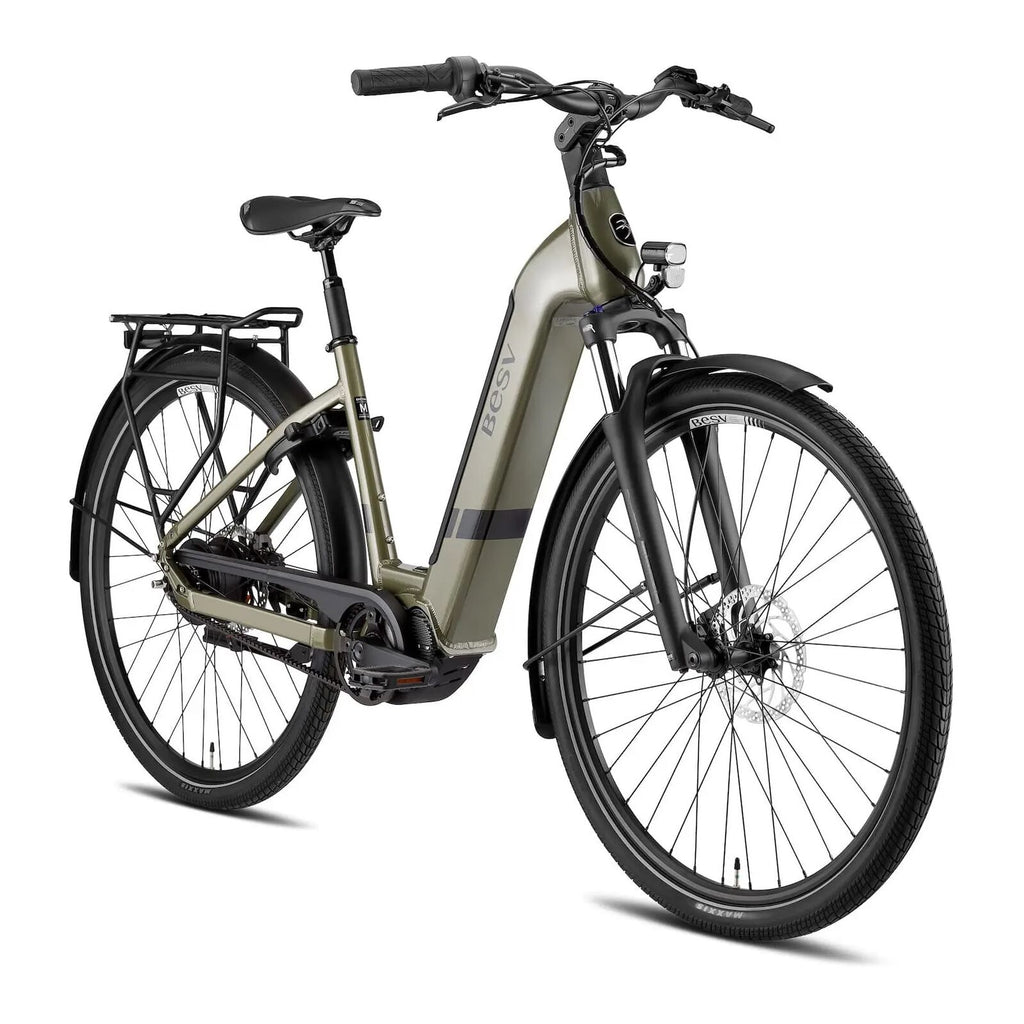 BESV CT 1.3 MY23 Lav Indstigning 430 XS elcykel Metallisk Khaki