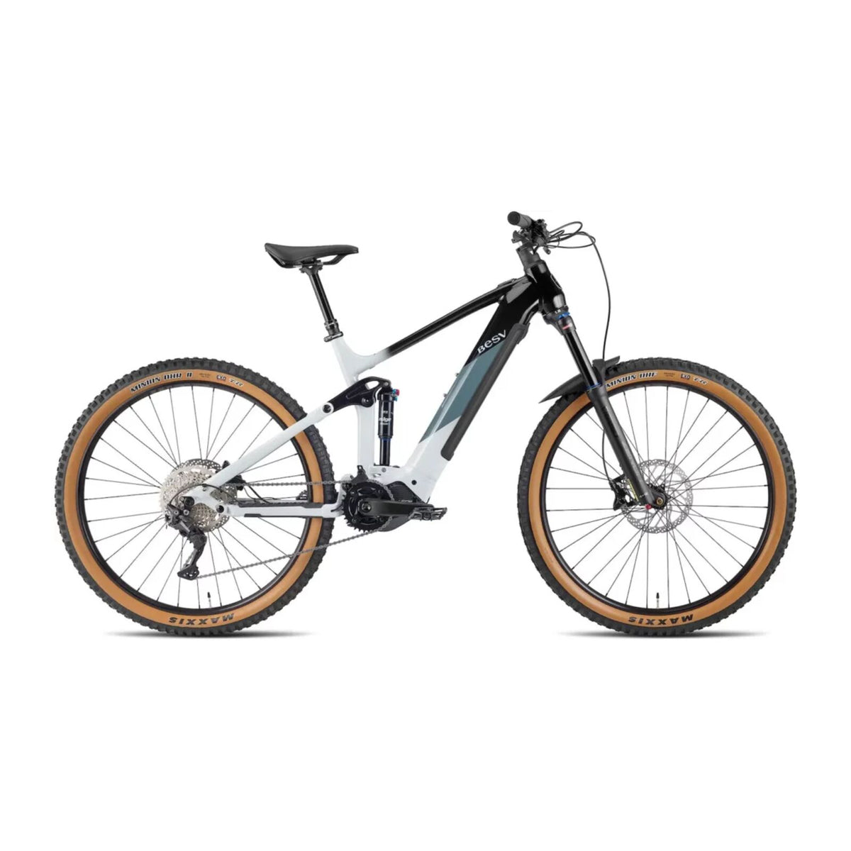 BESV TRS 1.5 MY23 FS-Step Over 425 Small el-MTB Stålgrå med Natt Svart