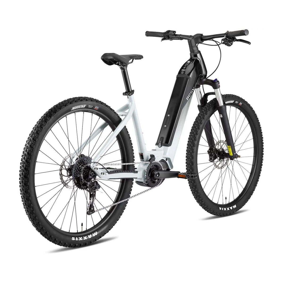 BESV TRX 1.5 MY23 Low Step 430 X-Small el-MTB Stålgrå med Natt Svart