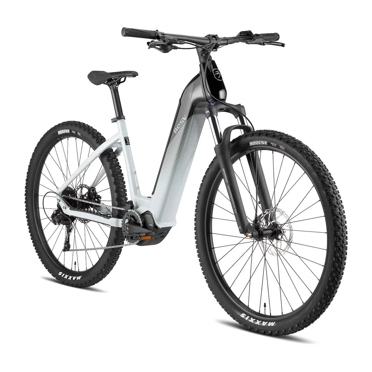 BESV TRX 1.5 MY23 Low Step 520 Medium el-MTB Stålgrå med Natt Svart