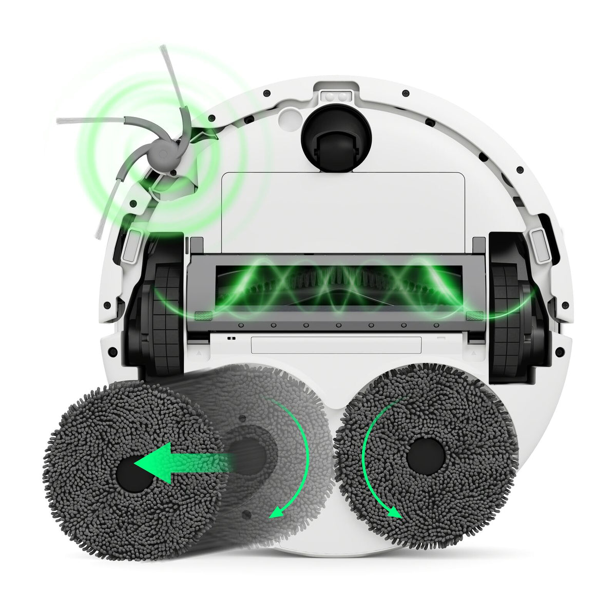 iRobot Roomba Combo Plus 415 Robotti-imuri Valkoinen
