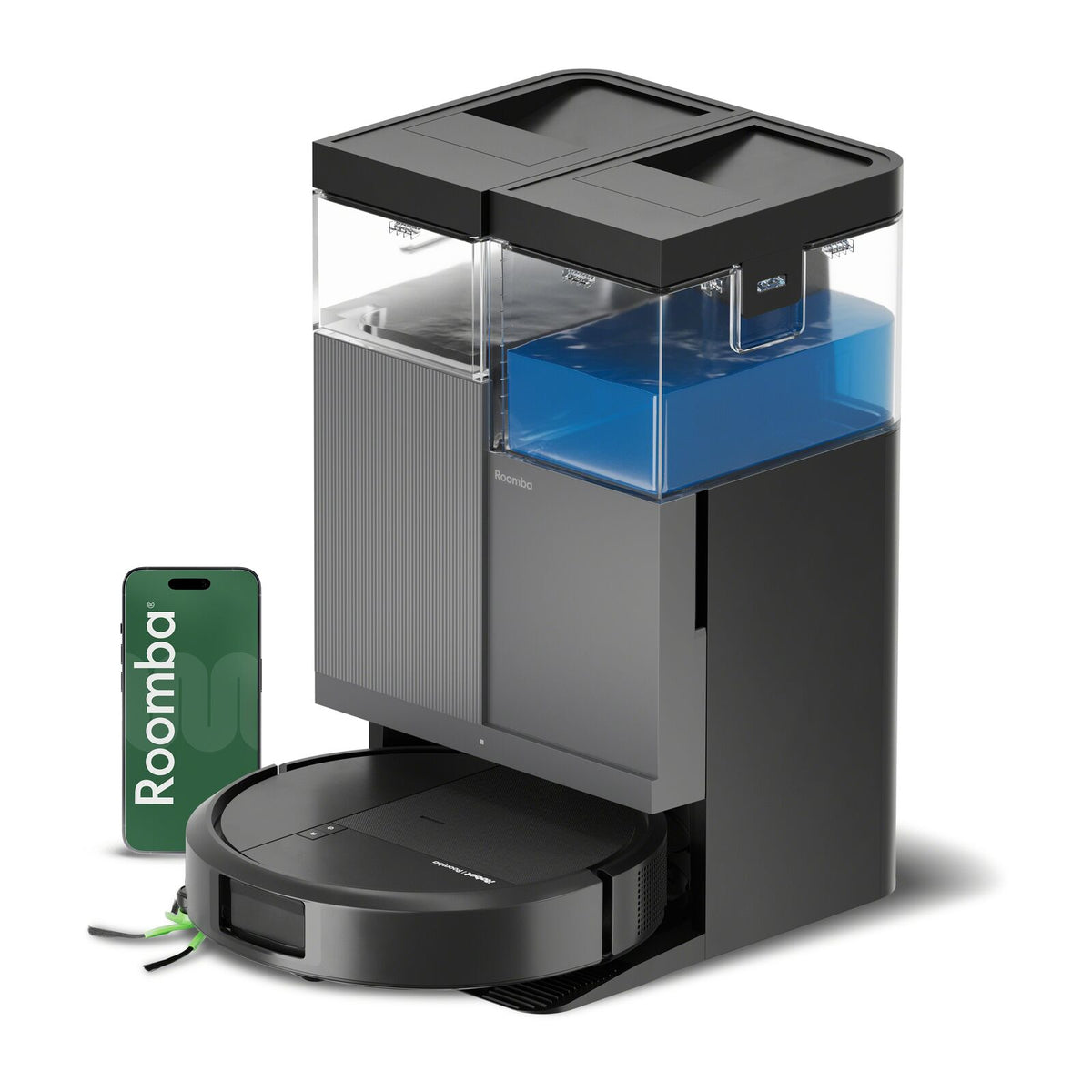 iRobot Roomba Combo Plus 415 Robotti-imuri Musta