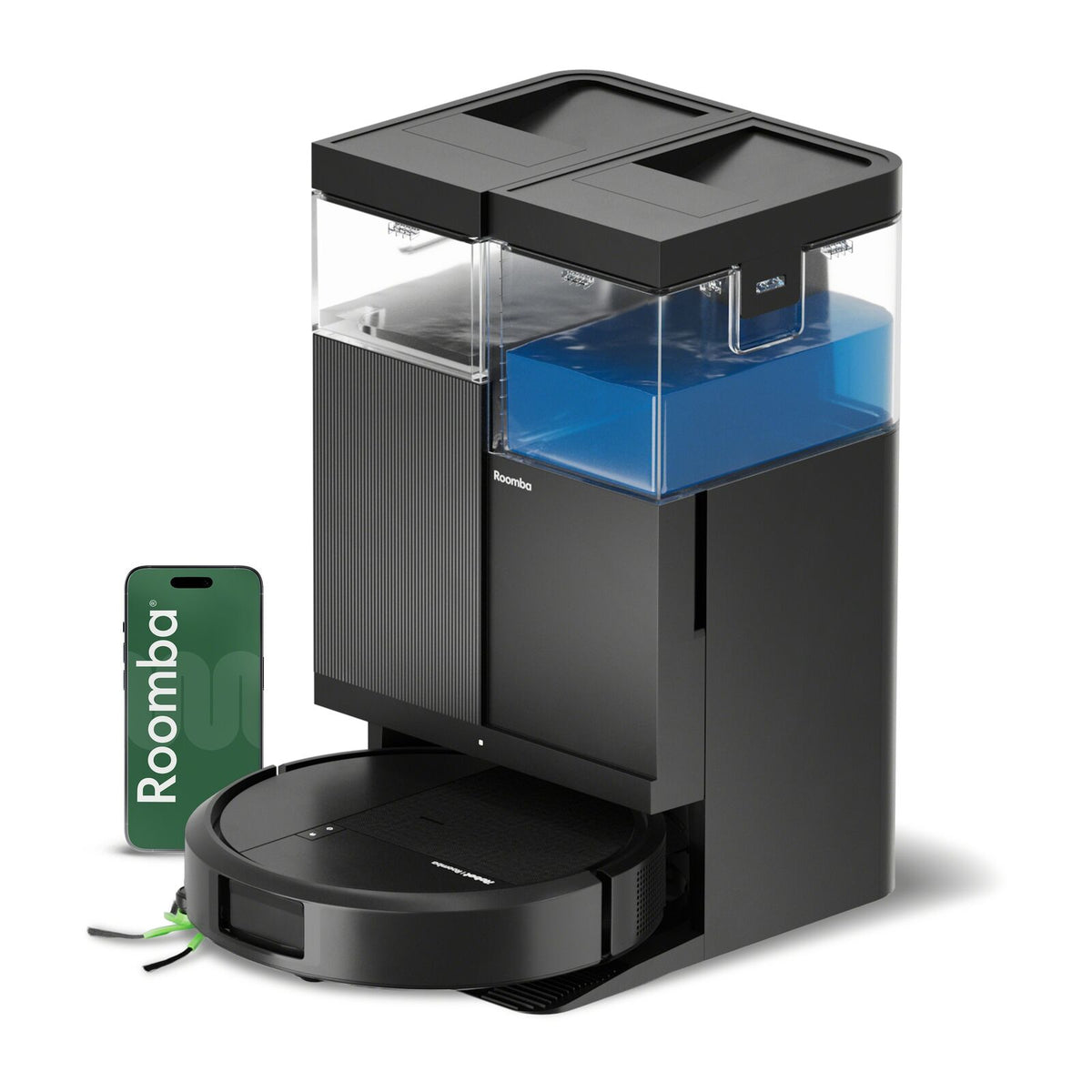 iRobot Roomba Combo Plus 515 Robotti-imuri Musta