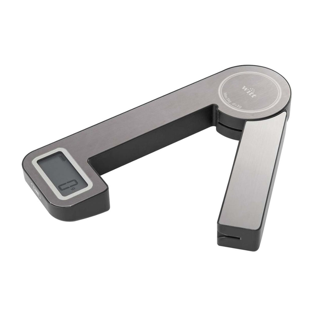 Witt Premium Kitchen Scale Foldable Kitchen Scale Brushed Steel