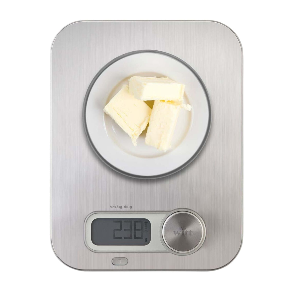 Witt Premium Kitchen Scale Kitchen Scale Brushed Steel