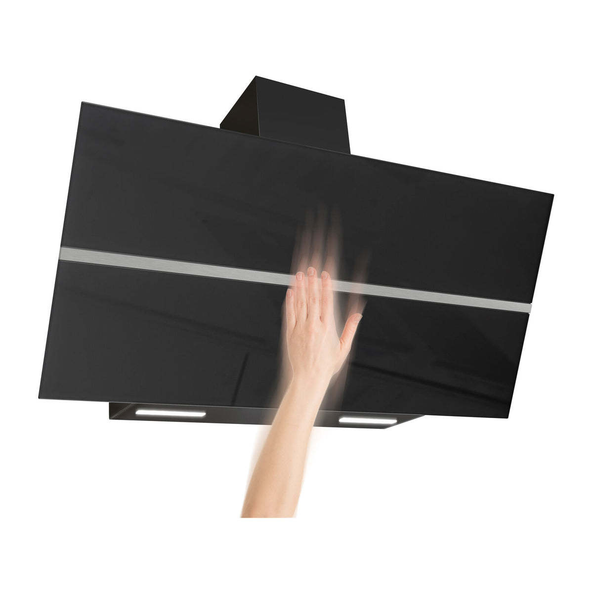 Witt WIE90GCB2 Wall hanging hood Black