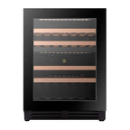 Witt WCU6082-2BG Undercounter Wine Black