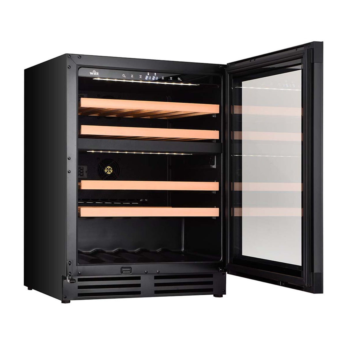 Witt WCU6082-2BG Undercounter Vin Svart