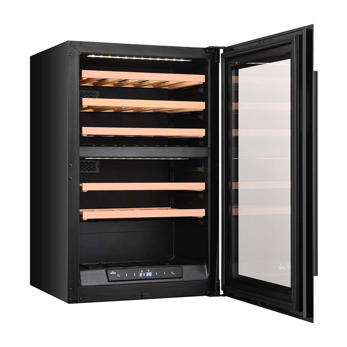 Witt WCI6088-2BG Inbyggd vinkyl Svart