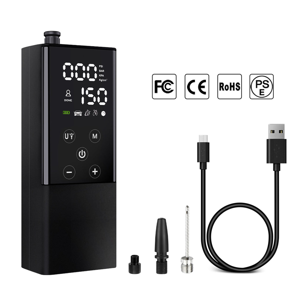 Witt Smart Touch Ilmapumppu Musta